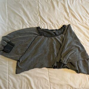 Cropped free people shirt